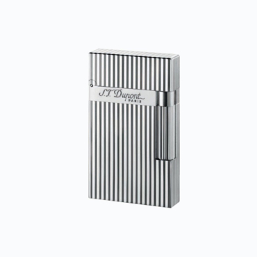 DUPONT L2 LIGHTER VERTICAL LINES SILVER